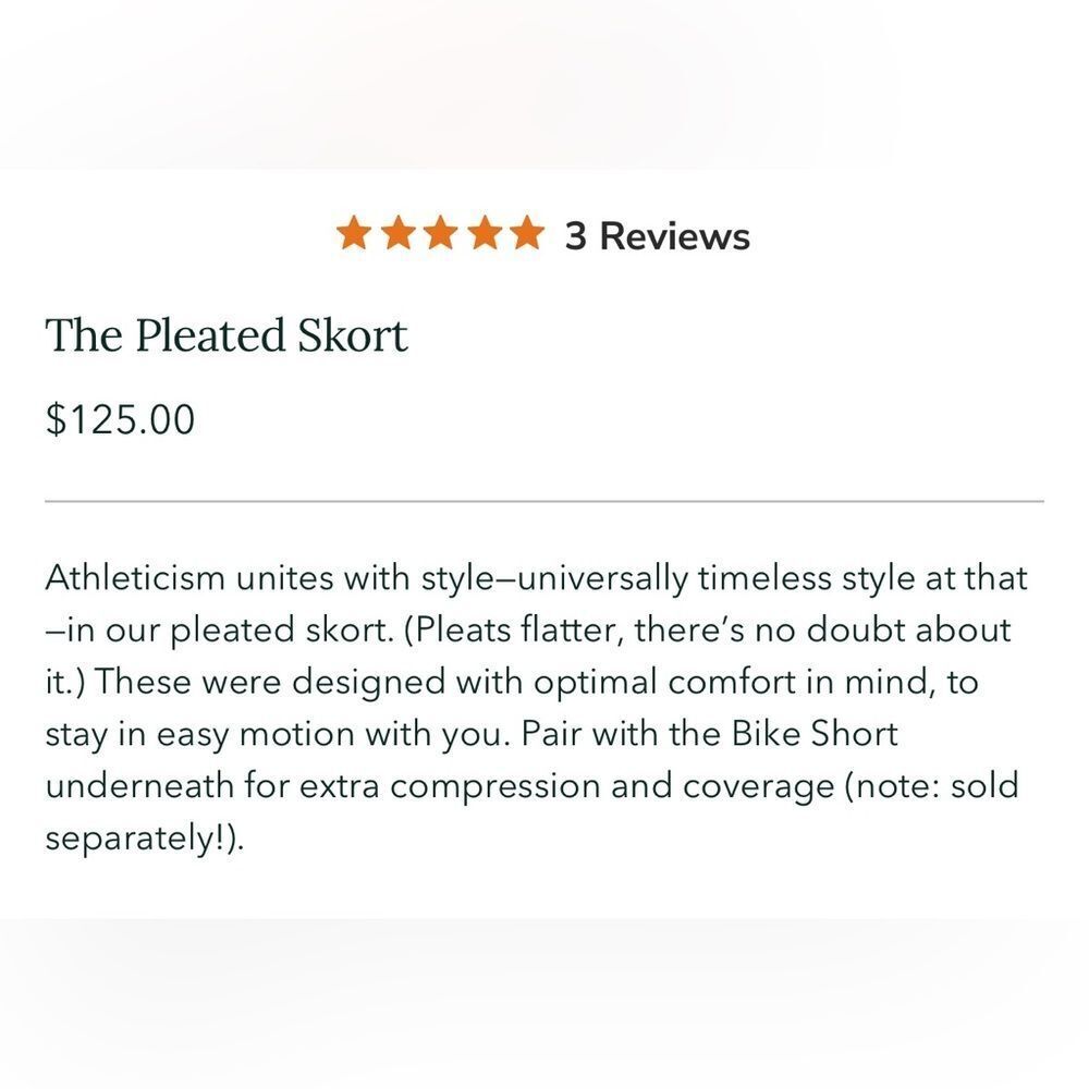 Honors - The Pleated Skort - Size Medium - Picture 6 of 14